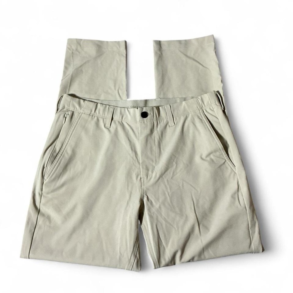 Cozy Earth Mens Stretch Performance‎ Pants Sand Beige 33x30 CEM0059